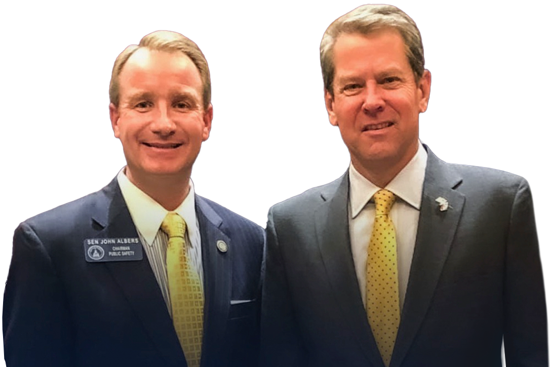 John Albers and Brian Kemp